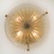 Glass & Brass Wall Light From Hille, 1960 9