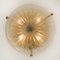 Glass & Brass Wall Light From Hille, 1960, Image 9