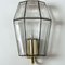 Iron and Bubble Glass Sconce by Limburg, 1960, Image 15