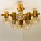 Brass and Glass Light Fixtures in the Style of Jakobsson, 1960s, Set of 3 14