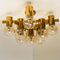 Brass and Glass Light Fixtures in the Style of Jakobsson, 1960s, Set of 3, Immagine 14