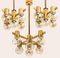 Brass and Glass Light Fixtures in the Style of Jakobsson, 1960s, Set of 3, Immagine 20