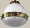 Glass & Brass Delta Grande Pendant Light by Sergio Mazza for Artemide, 1960s, Set of 2 4