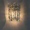 Austrian Ice Glass & Brass Wall Sconces by J.T. Kalmar for Cor 6