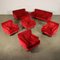 Velvet Foam Sofa by Marco Zanuso for Arflex, 1980s, Image 14