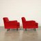 Velvet Lounge Chairs by Marco Zanuso for Arflex, Set of 2, Immagine 3