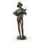 Bronze Singer Florentine von Paul Dubois, 1865 2