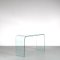 Italian Console Table by Angelo Cortesi for Fiam, 1970s, Image 4