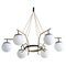 Italian Brass Chandelier, Immagine 1