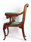Carved Wooden Desk Armchair, 19th Century, Image 7