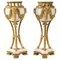 White Marble and Gilt Bronze Perfume Burners, Set of 2, Immagine 1