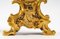 Louis XV Style Gilded Bronze Mantel Set, Set of 3, Imagen 6