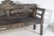 European 3-Seater Farmhouse Bench in Old Paint, Immagine 4