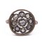 Antique 9K Gold Ring with Rose-Cut Diamonds, Early 1900s 1