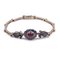 Vintage Bracelet in 14K Gold with Sapphires and Rubies, 1960s 1