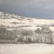 Claude Sauthier, Snowy Landscape, Pressilly, Haute-Savoie, 1980, Immagine 1