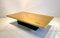 Etched Brass Coffee Table with Inlaid Malachite by Willy Daro, 1980, Image 2