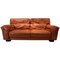 Sofa in Cognac Leather by Roche Bobois 1