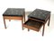 Side Tables in Black Resin and Marcasite by E. Allemeersch, Set of 2 2