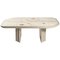 White Rectangular Coffee Table by Kingma, Image 1