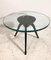Gueridon Table in the Style of Fontana Arte, 1950s 9