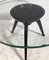 Gueridon Tisch im Stil von Fontana Arte, 1950er 11