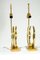 Sculptural Brass Lamps by Willy Daro, Set of 2, Image 4