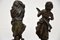 Antique Victorian Spelter Figurines, Set of 2 8