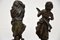 Antique Victorian Spelter Figurines, Set of 2, Imagen 8