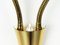 Mid-Century Adjustable Brass Sconce, 1960s, Image 8