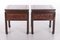 20th Century Chinese Wooden Bedside Tables with Hand Carving, Set of 2 15
