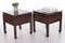 20th Century Chinese Wooden Bedside Tables with Hand Carving, Set of 2 6