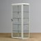 Vintage Iron and Glass Medical Cabinet, 1950s, Immagine 1