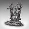 Vintage Art Nouveau Cast Iron Rack, Image 3