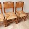 Mid-Century French Rush Dining Chairs, Set of 8 4