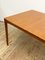 Mid-Century Danish Extendable Teak Dining Table by H. W. Klein for Bramin, 1950s, Image 10