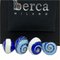 Blue & White Sterling Silver Cufflinks from Berca 2