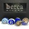 Blue & White Sterling Silver Cufflinks from Berca 5