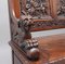 19th Century Oak Box Bench, Imagen 9