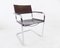 MG 5 Cantilever Chair in Chrome & Brown Leather by Matteo Grassi, Immagine 13