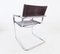 MG 5 Cantilever Chair in Chrome & Brown Leather by Matteo Grassi, Image 4
