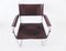 MG 5 Cantilever Chair in Chrome & Brown Leather by Matteo Grassi, Image 2