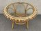 Rattan Round Table 1960s, Imagen 9