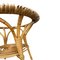 Rattan Round Table 1960s 12