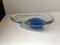 Blue Kosta Boda Glass Dish by Vicke Lindstrand, 1960, Image 1