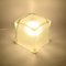 Glass Ice Cube Table Lamp from Ikea, 1990s, Image 6