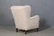 Lambwool Model 1518B Lounge Chair by Fritz Hansen, 1940s 5