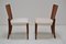 Mid-Century Chairs by Jindrich Halabala, 1950s, Set of 2 3