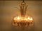 Czechoslovakian Art Deco Glass Chandelier, 1930s, Immagine 2