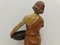 Czechoslovakian Art Deco Terracotta Girl Statue, 1930s, Immagine 12